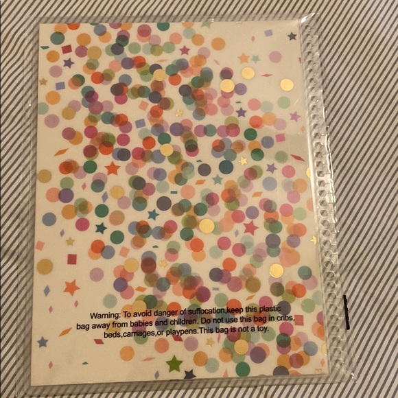 Exclusive Erin Condren 7x9 Metallic Confetti Cover - Picture 2 of 2